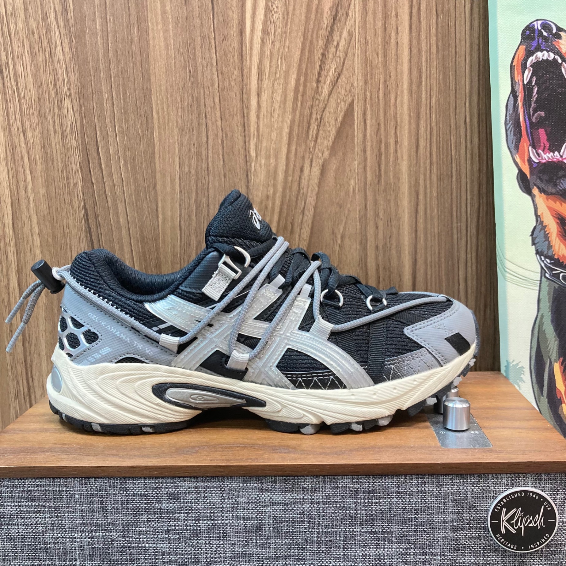 Asics Gel-Kahana TR v2 BlackSilver size 39.5