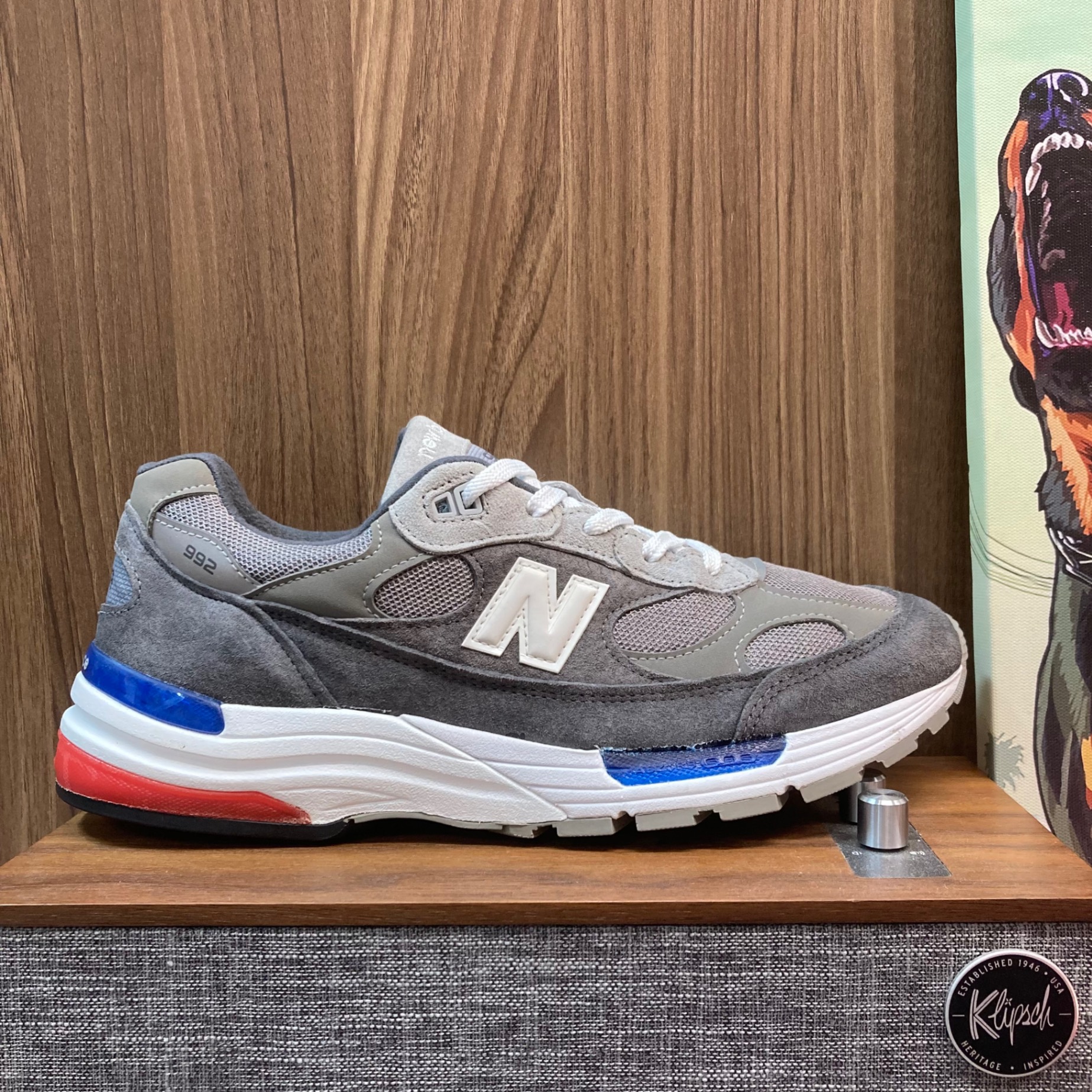 New Balance 992 MiUSA 'Grey' size 44.5