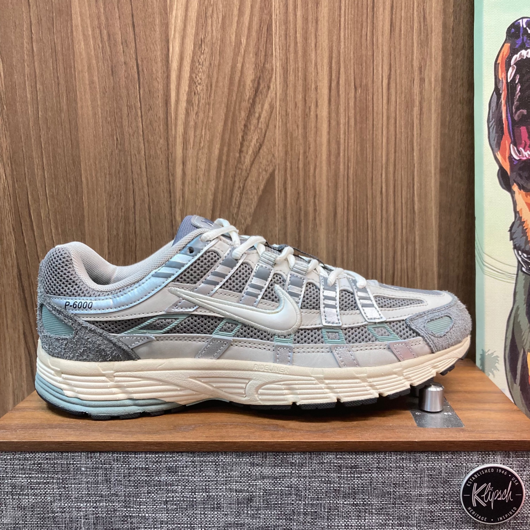 Nike P-6000 Flat Pewter size 42.5