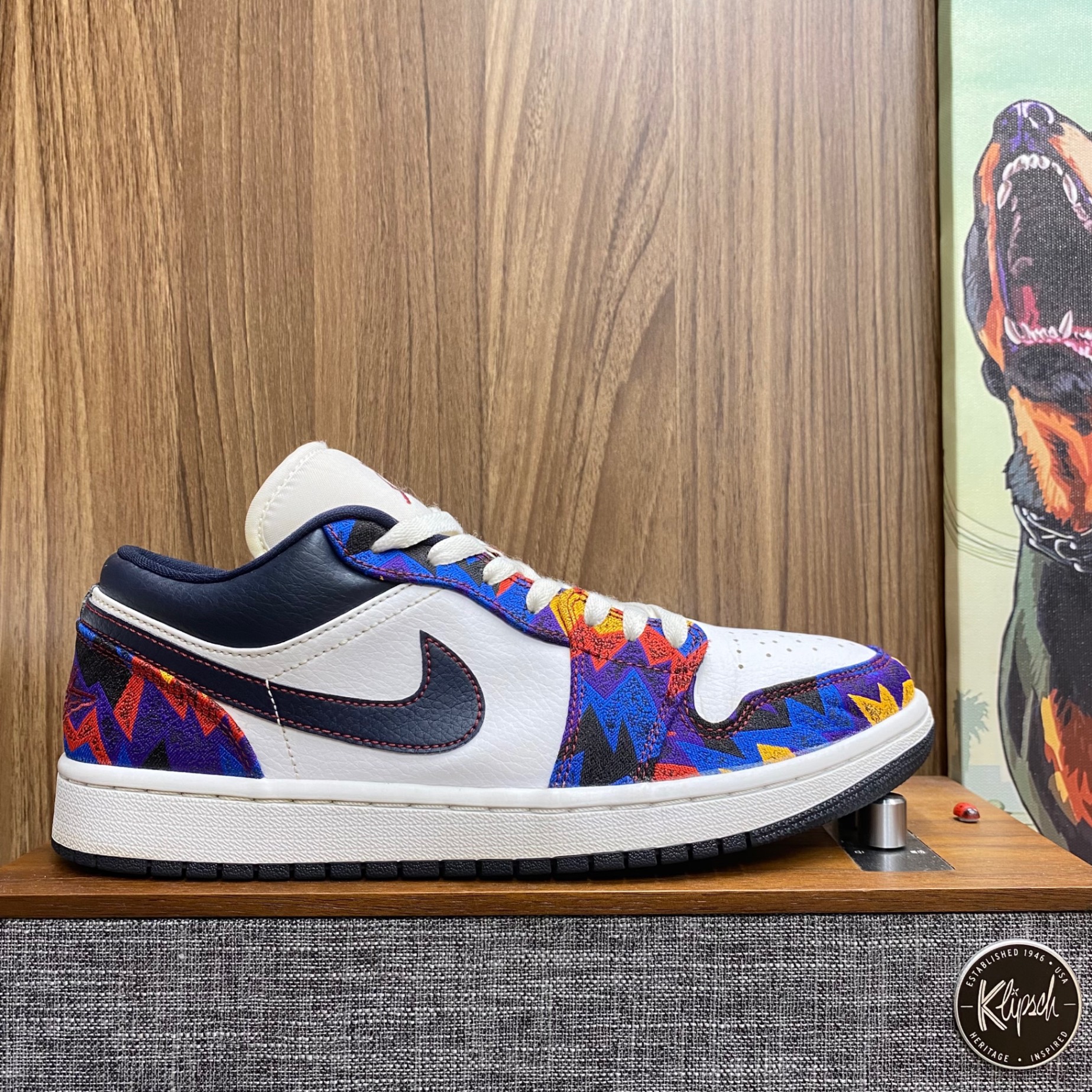 Jordan 1 Low Nothing But Net size 42.5