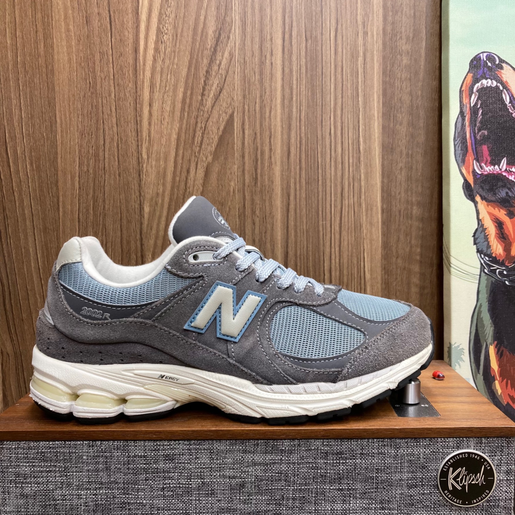 New Balance 2002R Grey Blue size 39.5