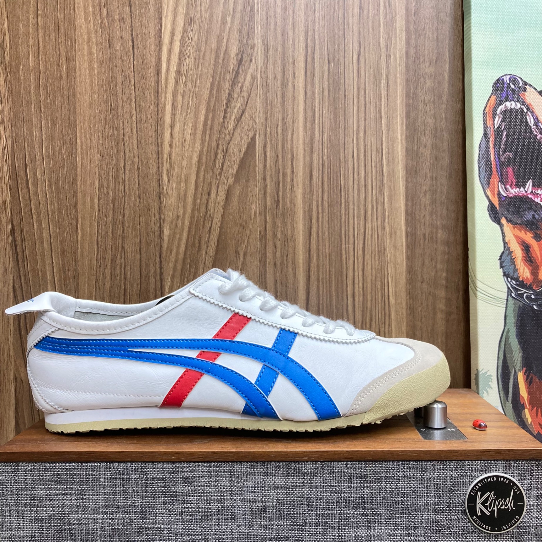 Onitsuka Tiger M66 Red Blue size 42