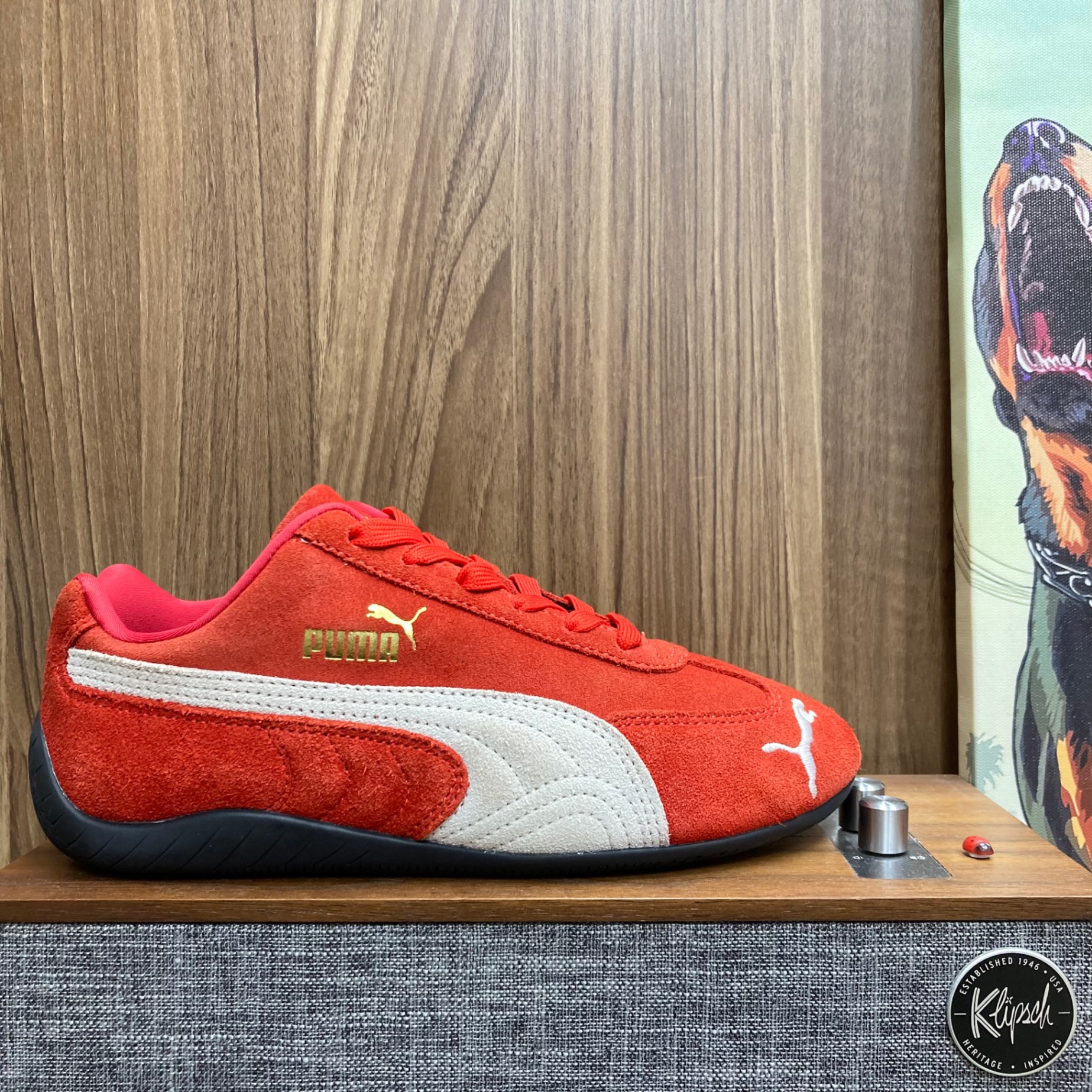 Puma Speed Cat OG Red White size 38