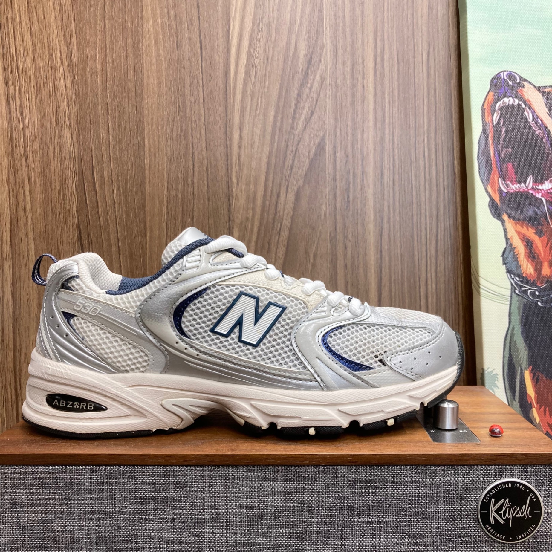 New Balance 530 Steel Grey size 40 (Full Box)