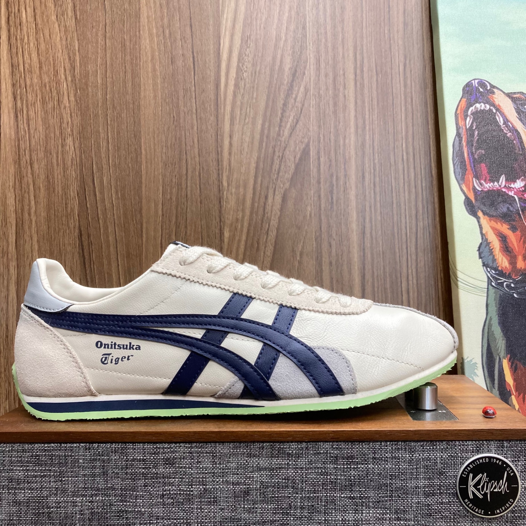 Onitsuka Tiger Runspark Cream Navy size 43.5