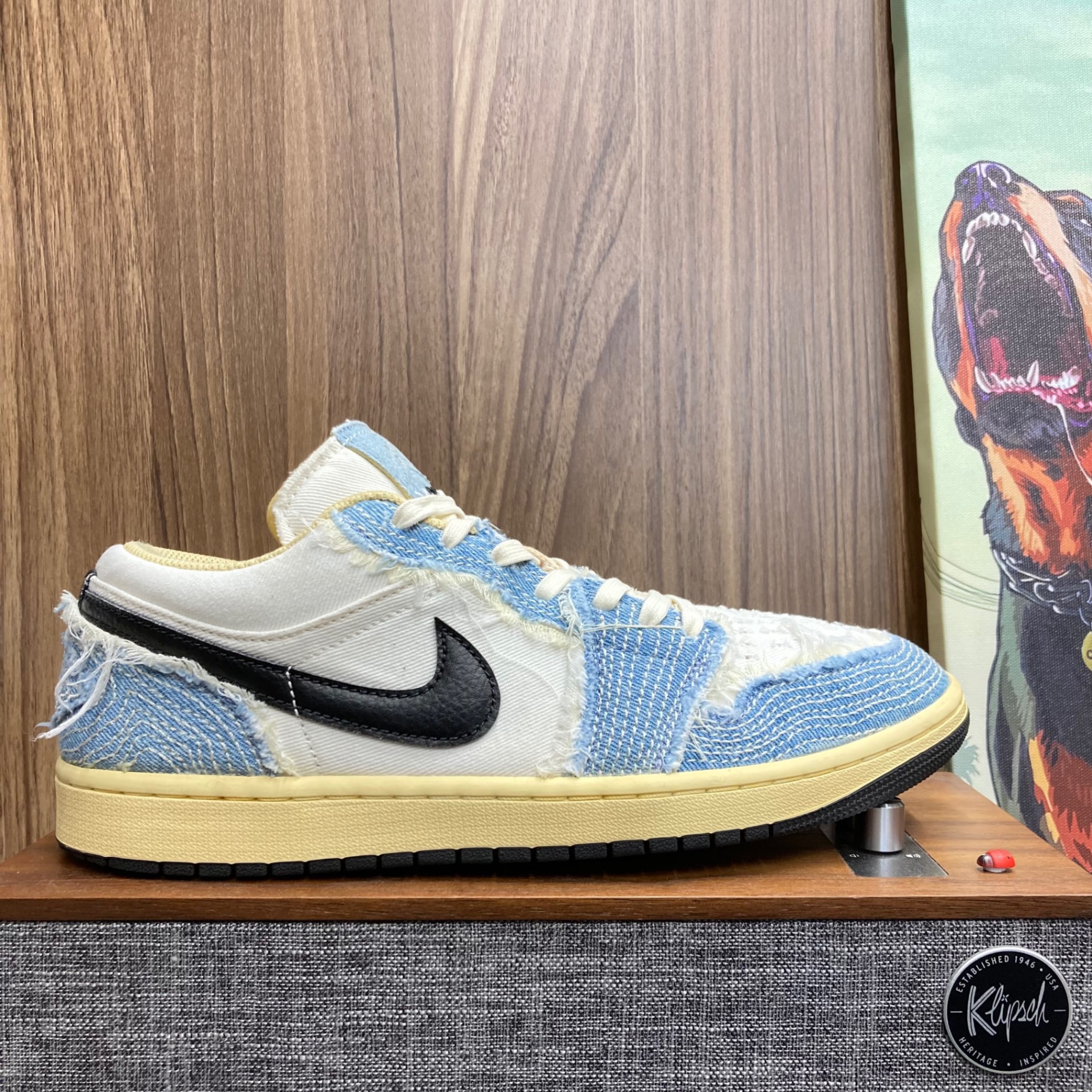 Jordan 1 Low Sashiko Denim size 44