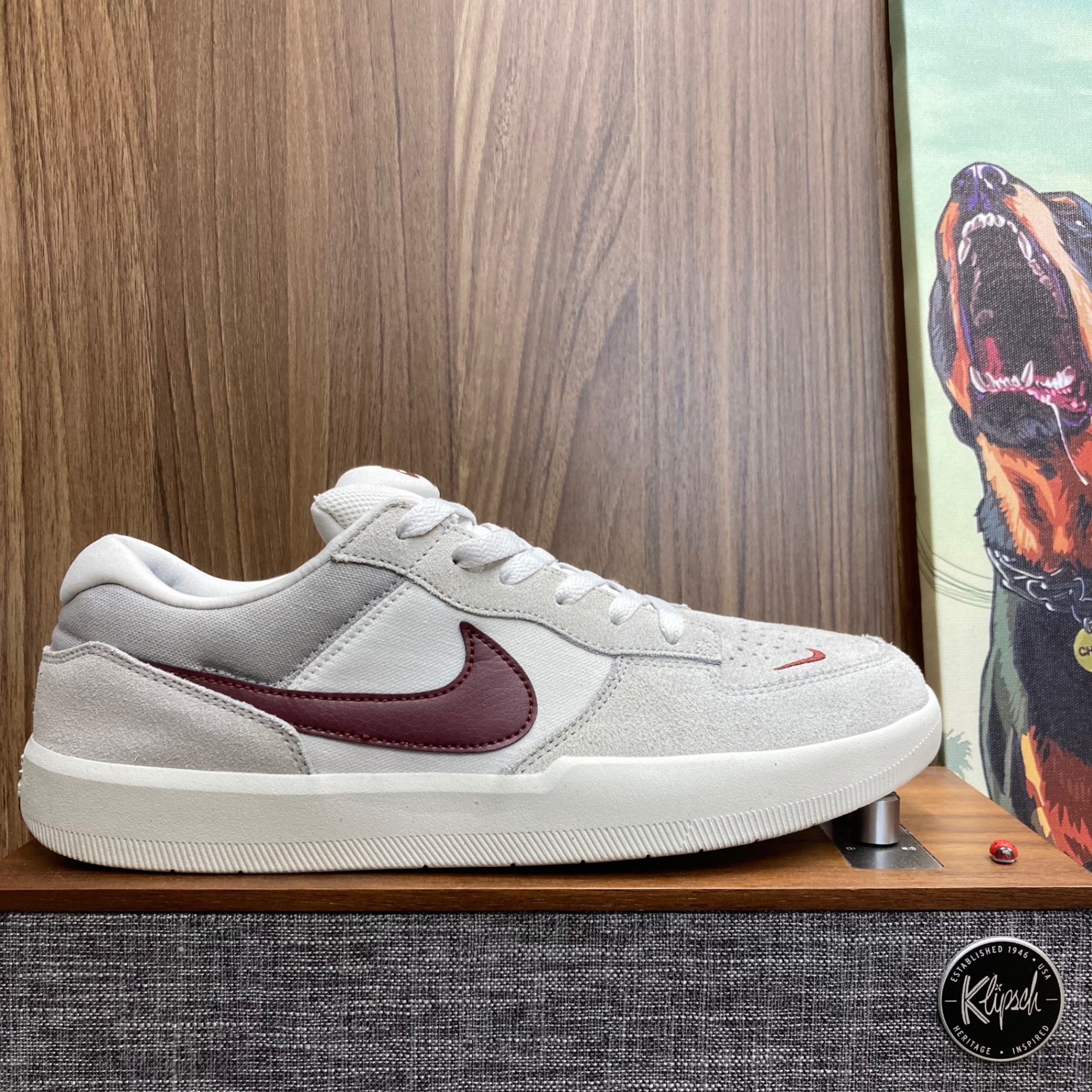 Nike SB Force 58 Burgundy size 44