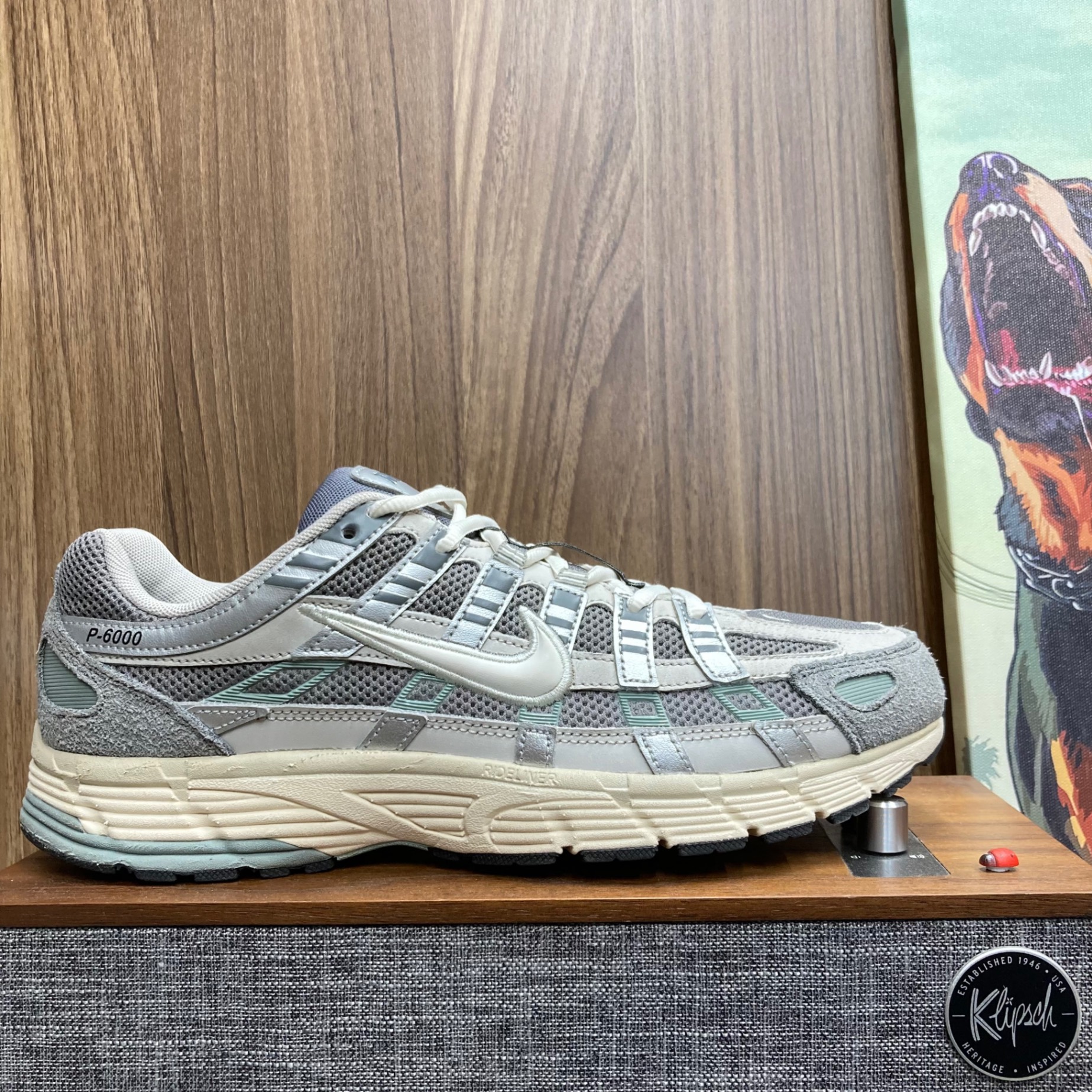 Nike P-6000 Flat Pewter size 42.5.