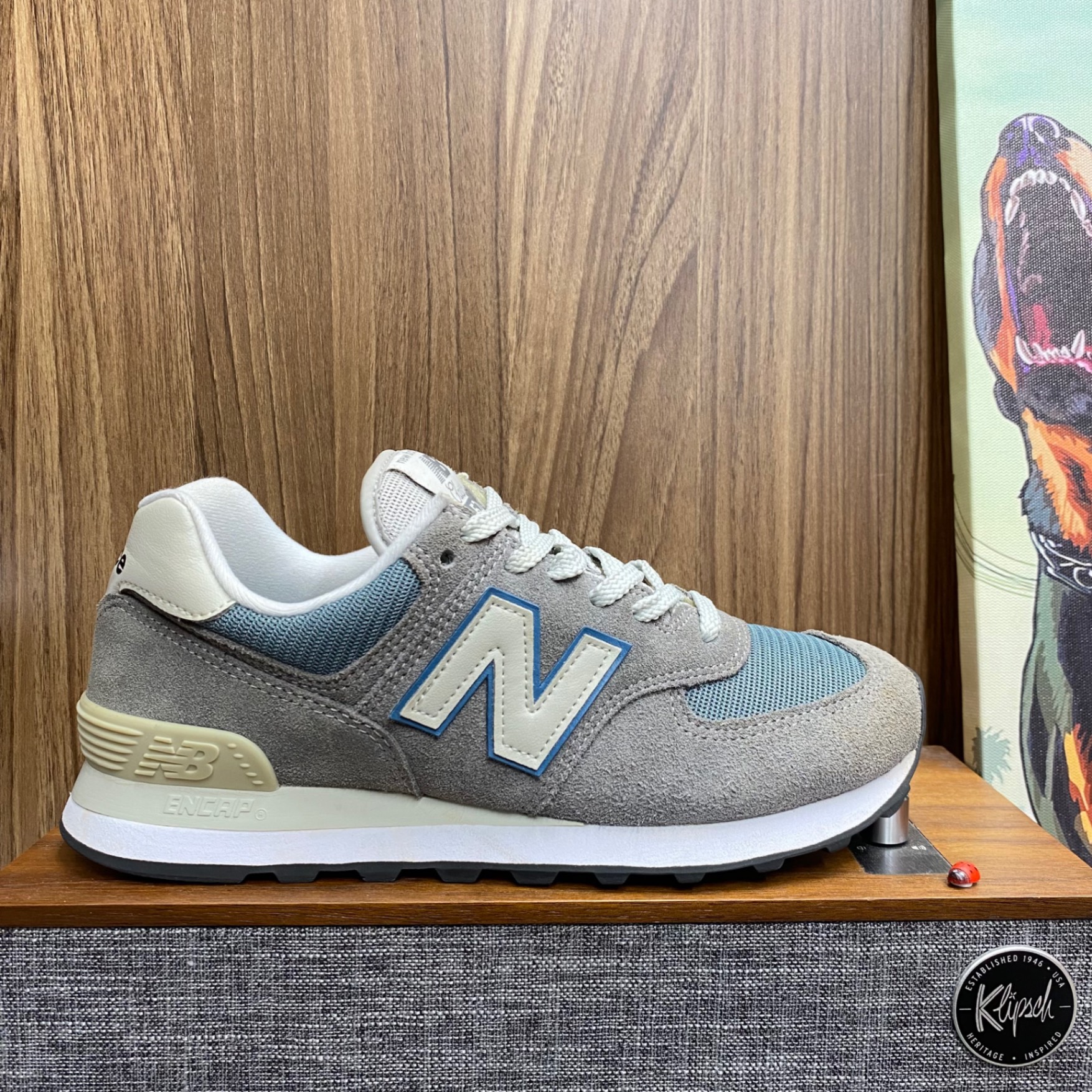 New Balance 574 Grey Sky Blue size 40
