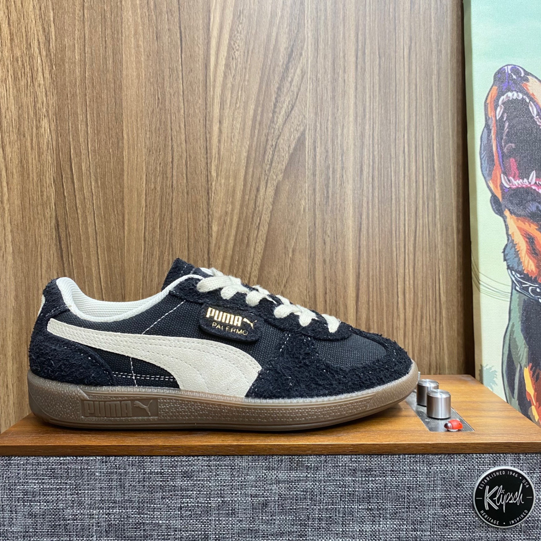 Puma Palermo Vintage Black size 37 (Fullbox)
