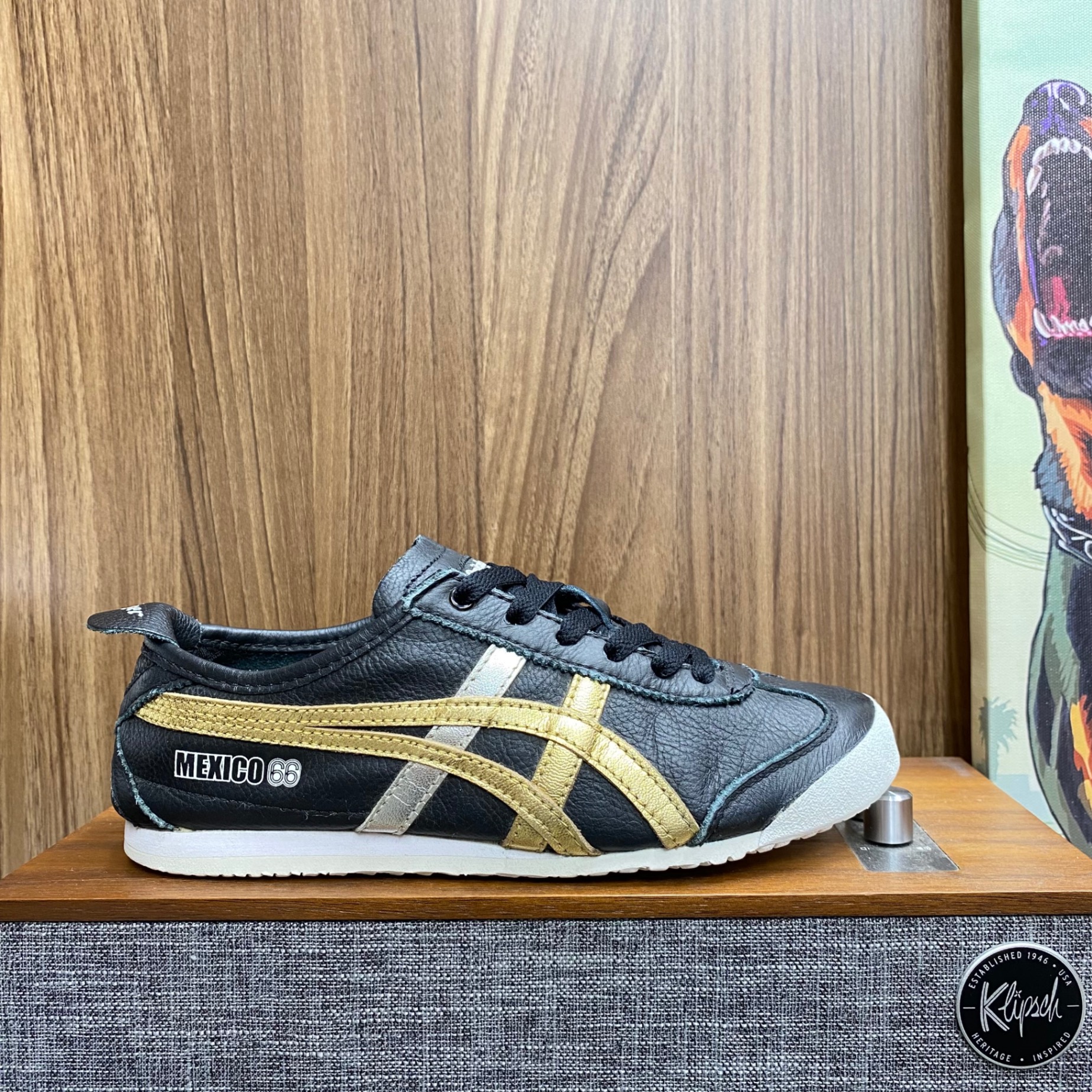 Onitsuka Tiger M66 Gold Metallic size 37 (Fullbox)