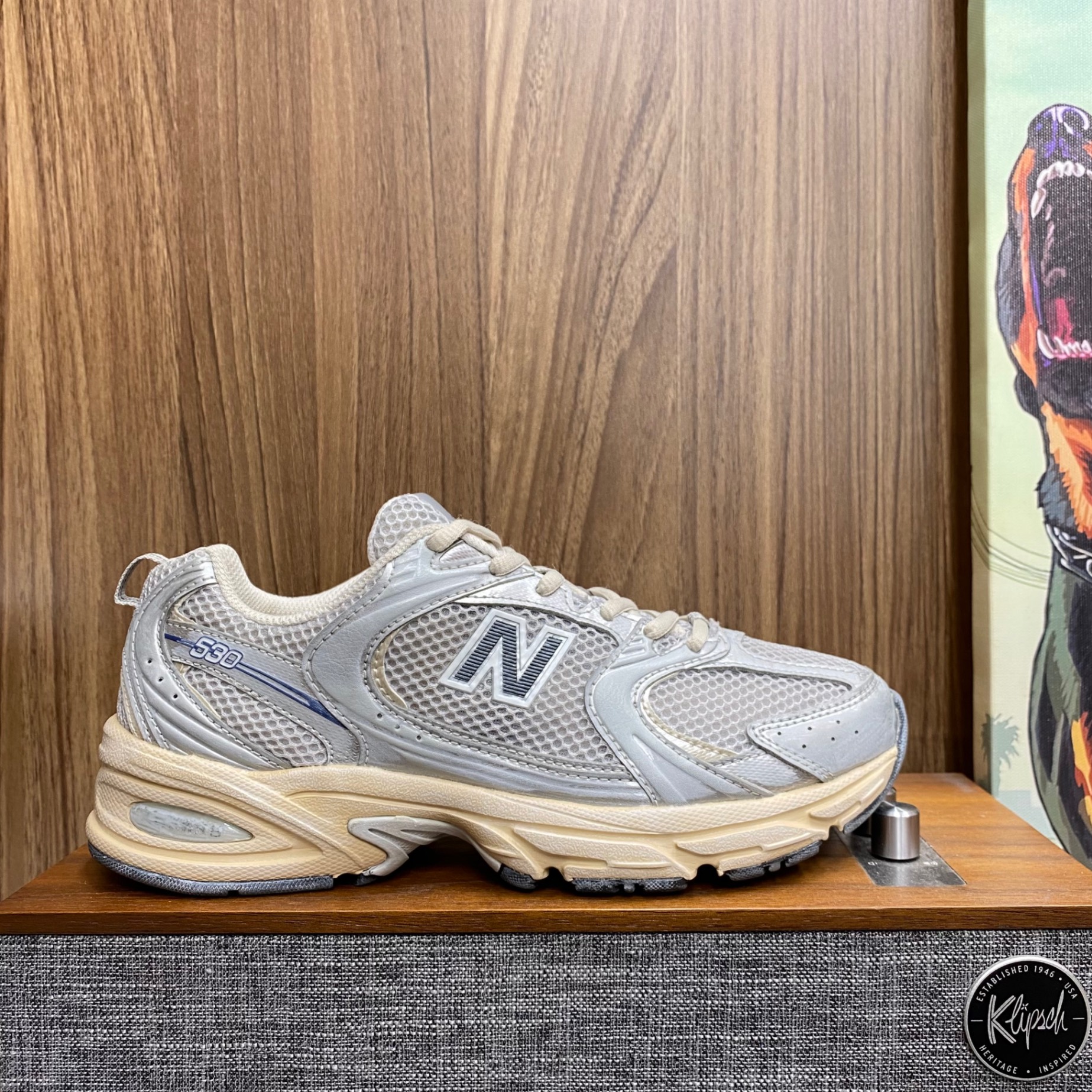New Balance 530 Vintage Silver size 37.5