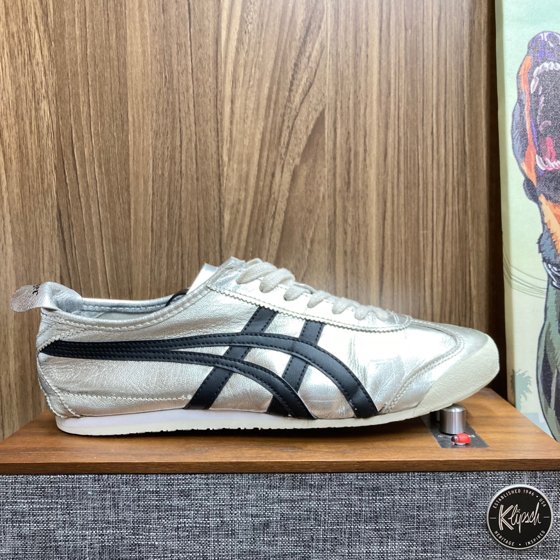 Onitsuka Tiger M66 Pure Silver size 43.5 (Fullbox)