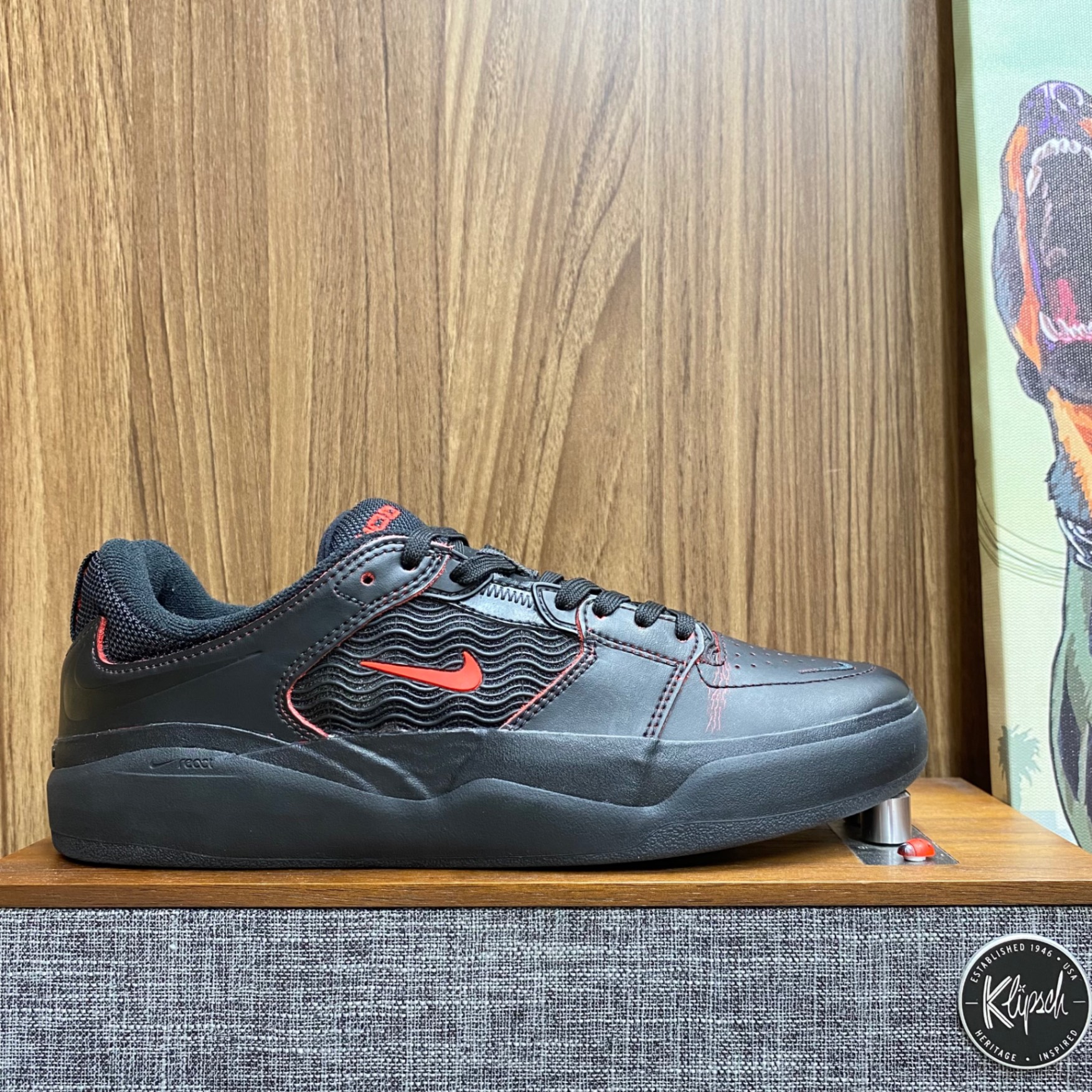 Nike SB Ishod Wair Black Red size 40 (Fullbox)