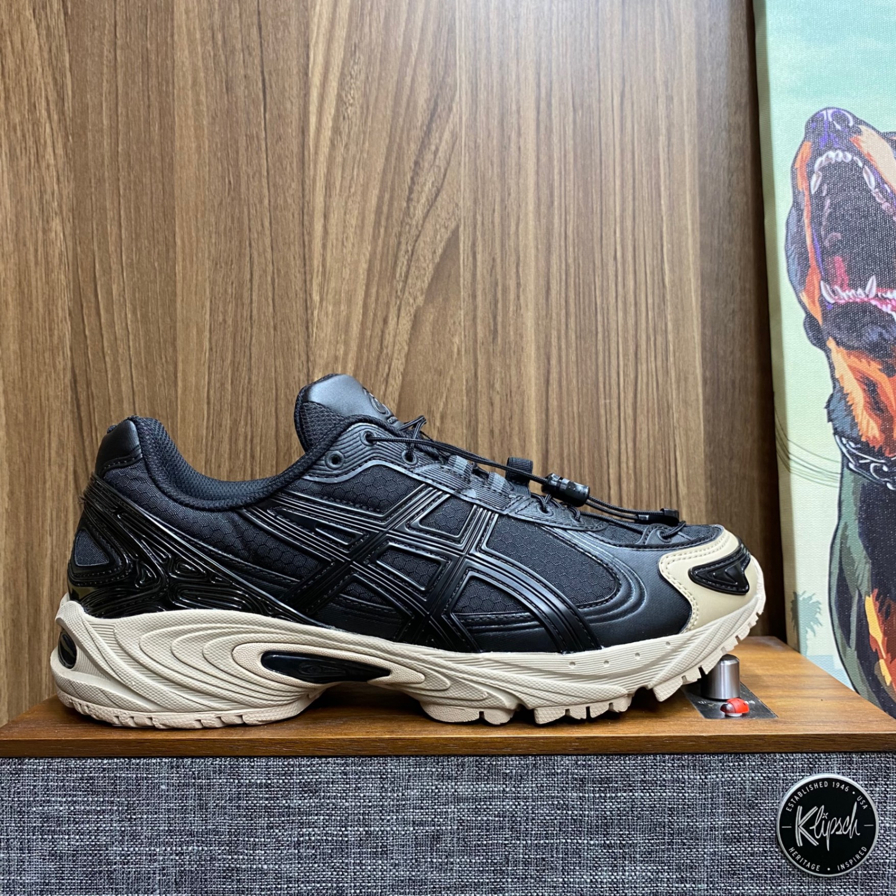 Asics Gel Kahana TR V4 Black Grey size 41.5 (Fullbox)