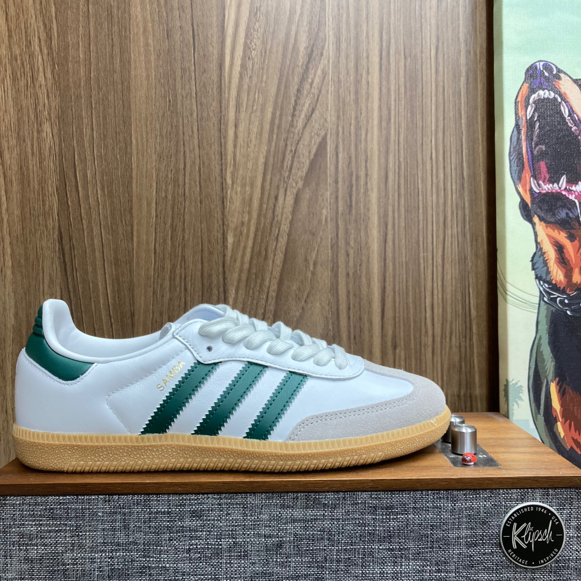 Adidas Samba OG Green Gum size 38 (New)