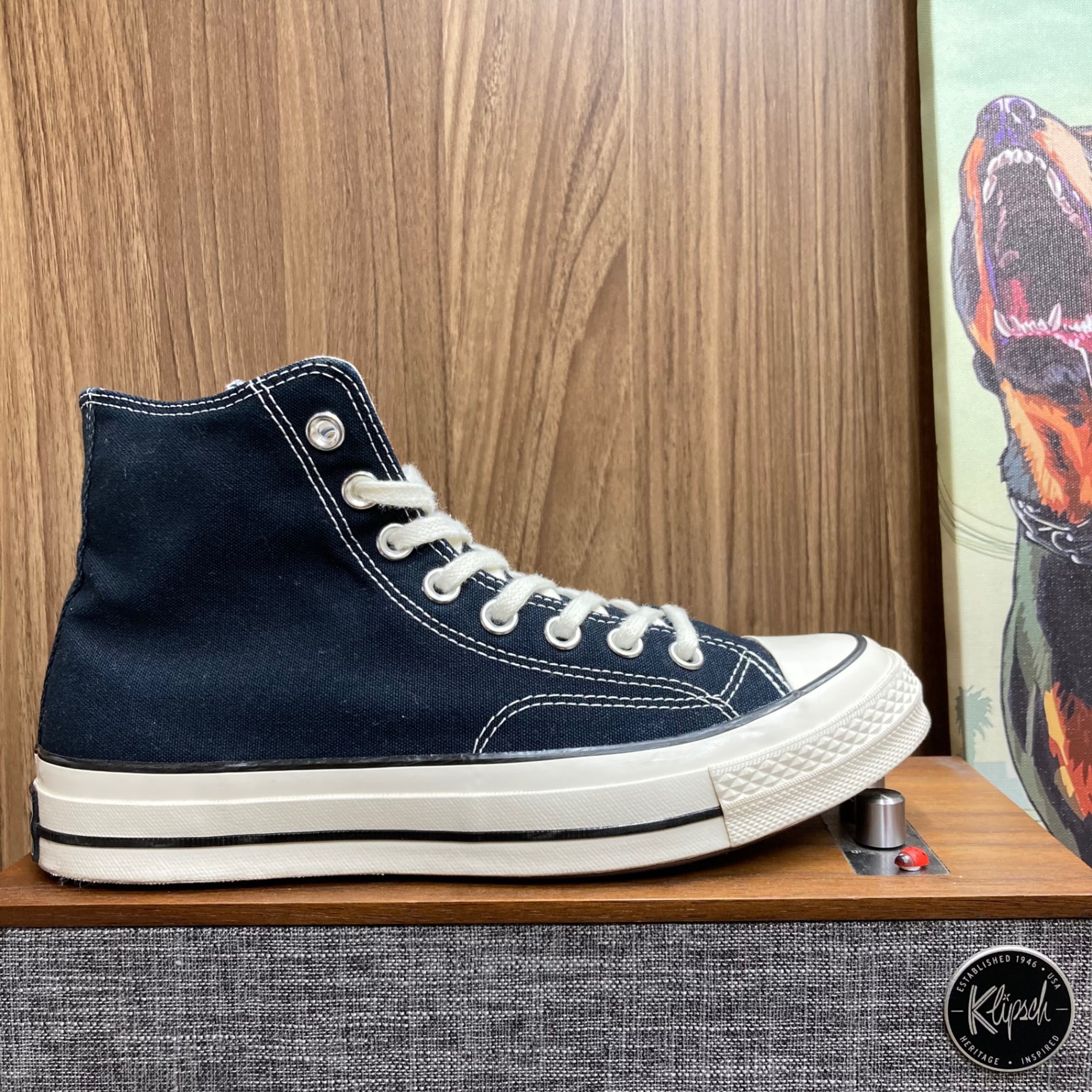 Converse 1970s Hi Black size 41 (Fullbox)