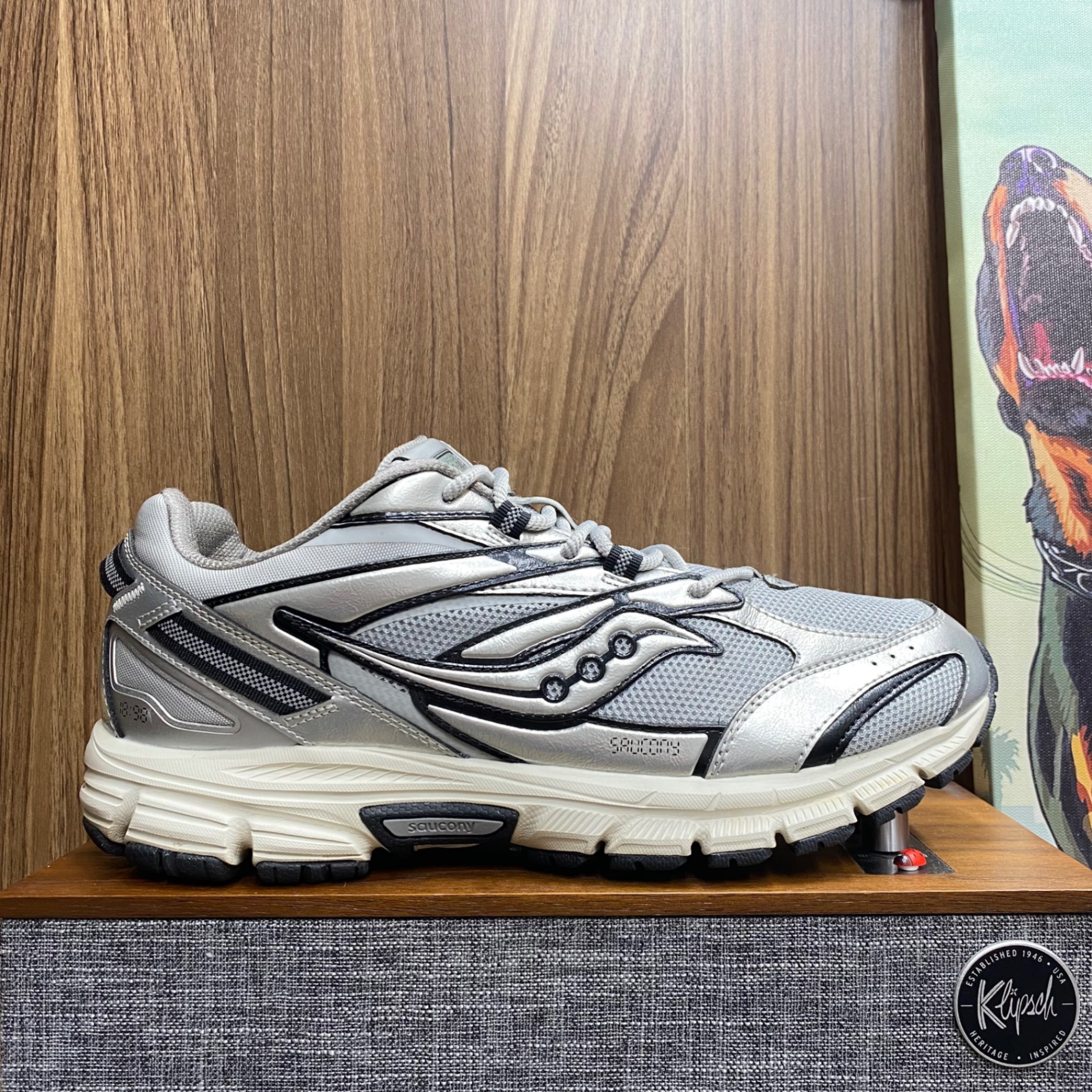 Saucony Cohesion 2K Grey size 45 (Fullbox)