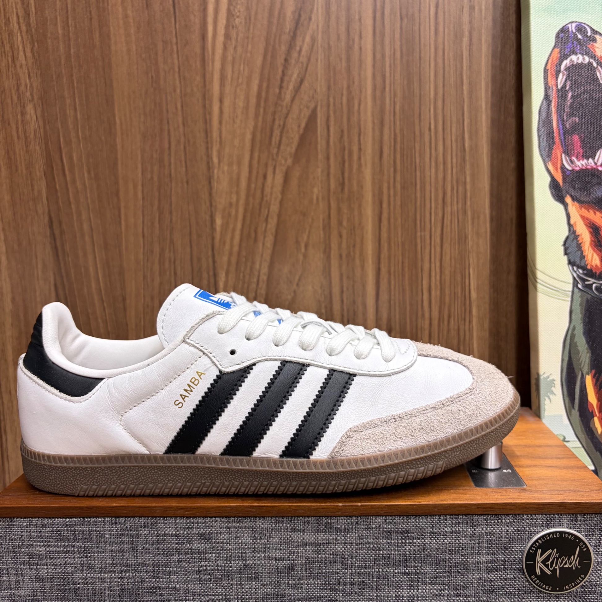 Adidas Samba OG White Black size 42.5