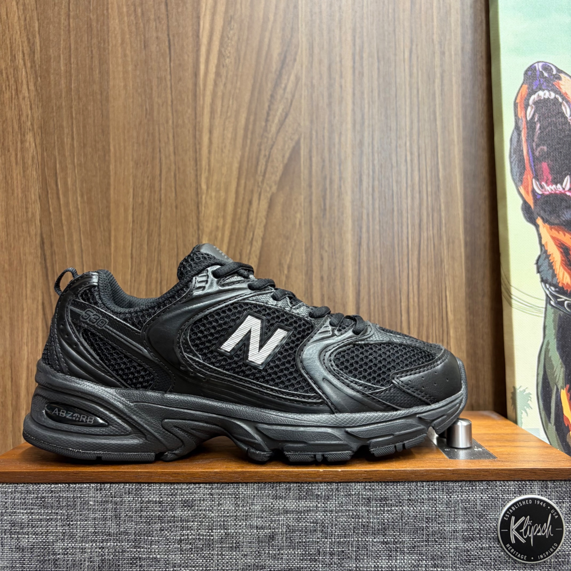 New Balance 530 Black size 38