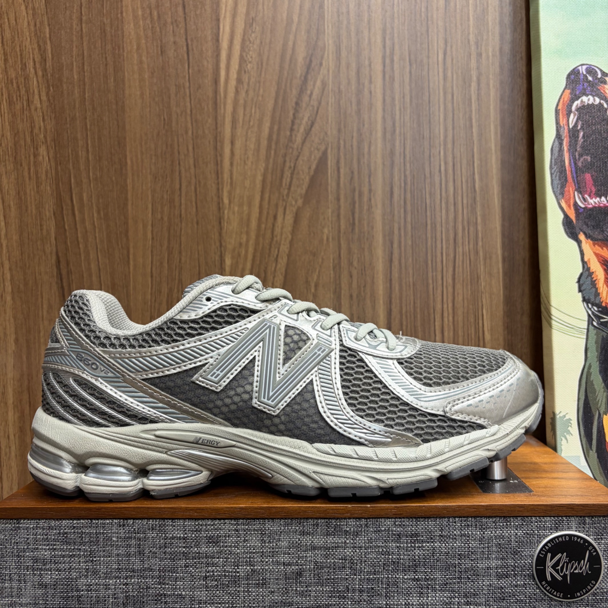 New Balance 860v2 Silver size 43