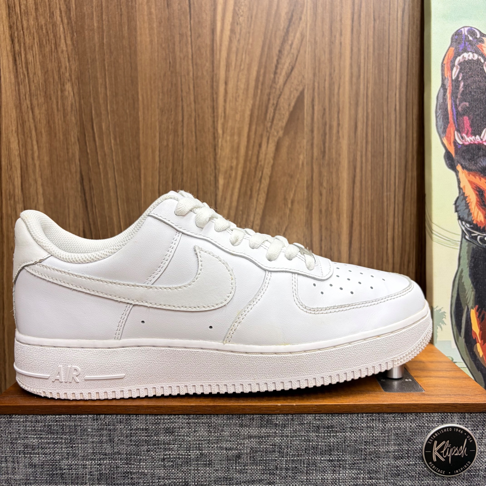 Nike AF1 All White size 44 (Fb)