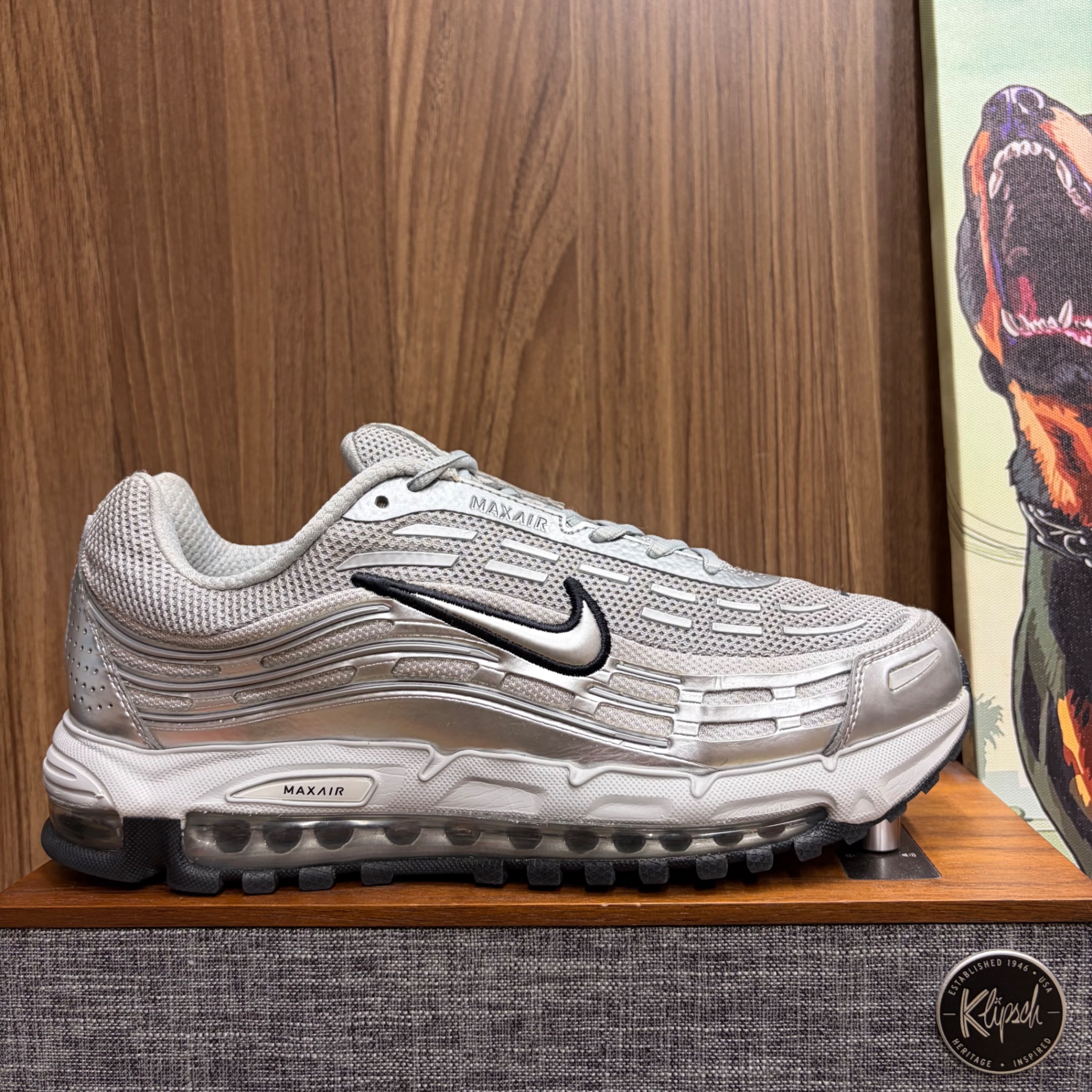 Nike Air Max TL 2.5 Metallic Silver size 44