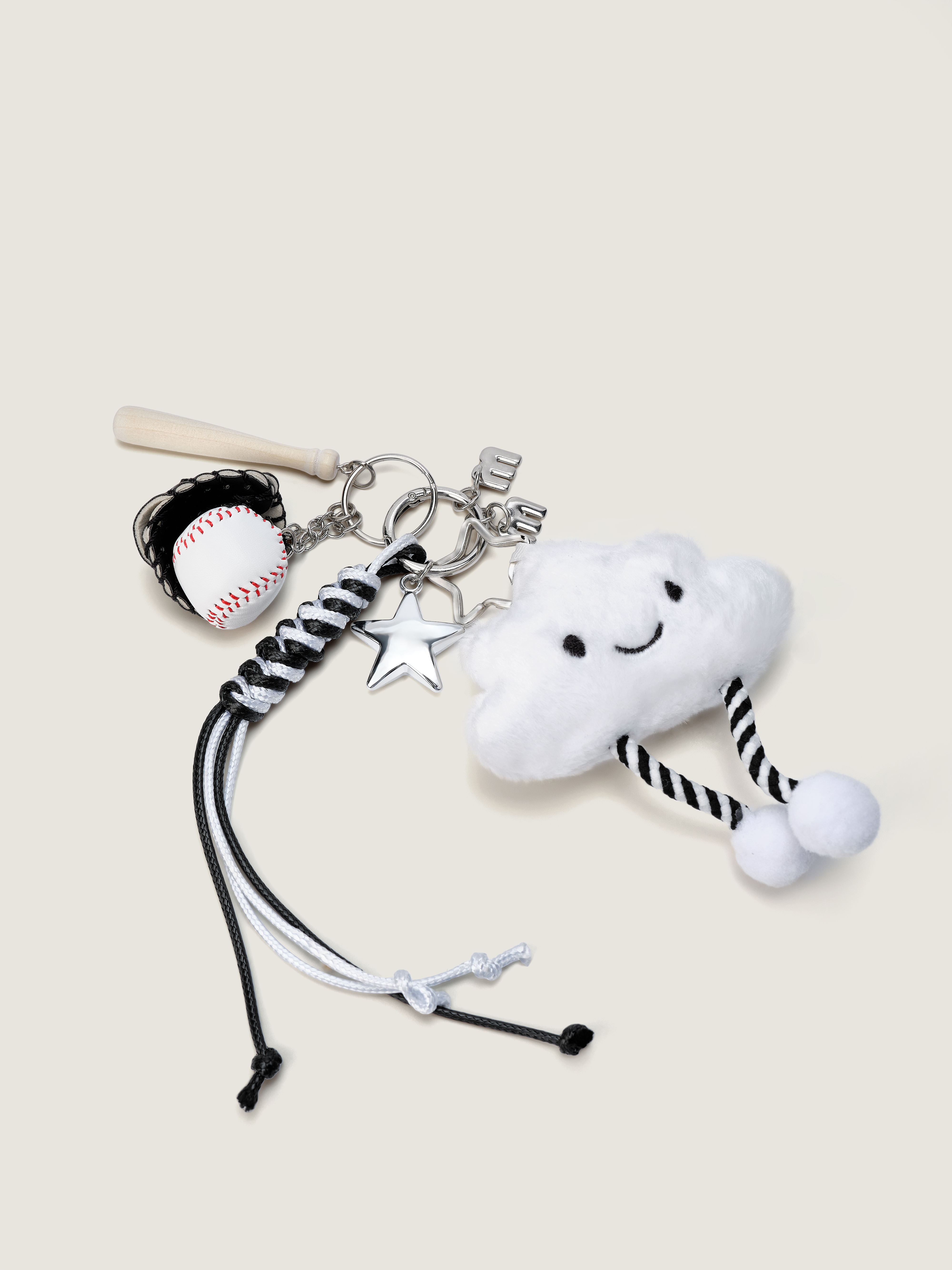 PK Cutie Cloud - Mây Bóng Chày - Trắng