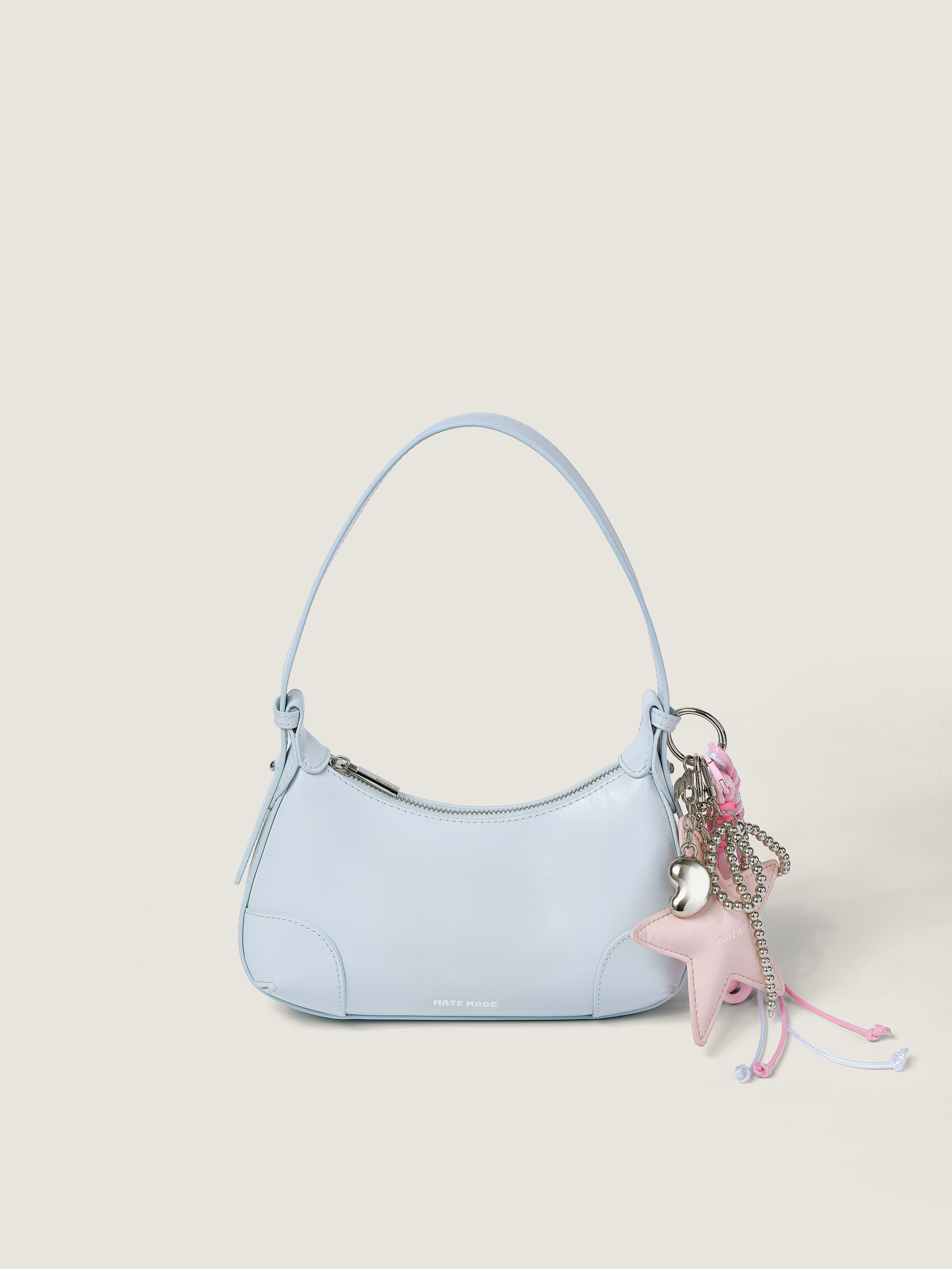 TDV Aura Hobo Viền Tròn Sz 24 - Xanh Dương
