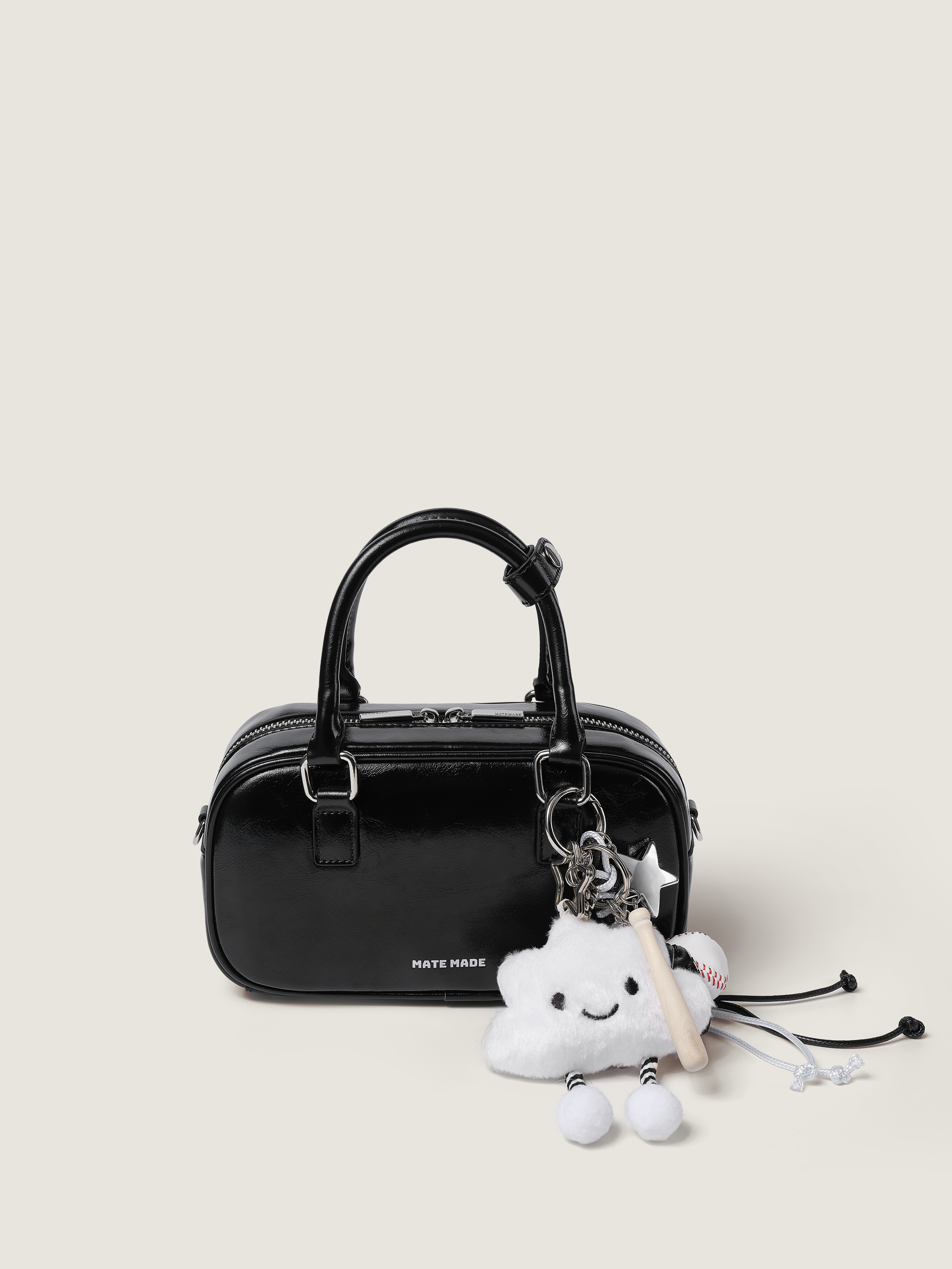 TXT Luna Chữ Nhật Dáng Ngắn Sz 22 - Đen