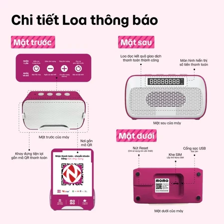 Loa Của Máy Tính Tiền Bán Hàng MD711