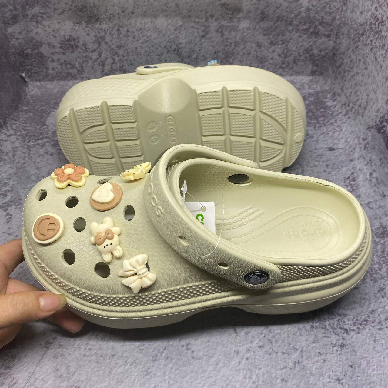 Sục Crocs Nữ đế cao