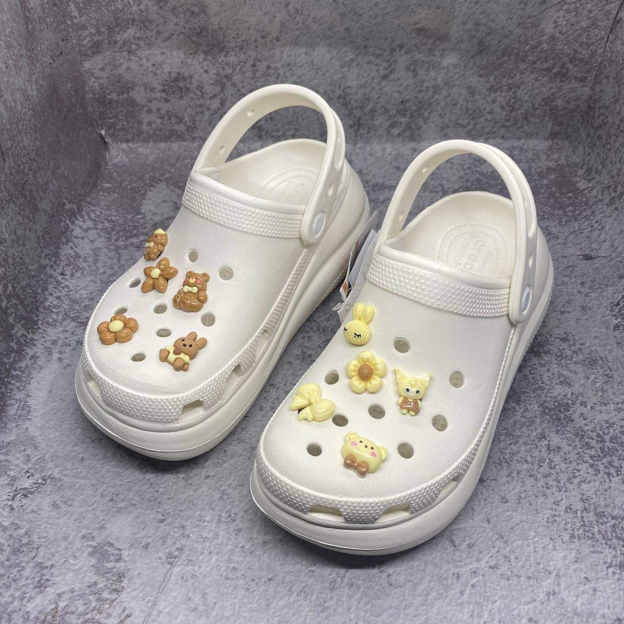 Sục Crocs Nữ Trắng hình