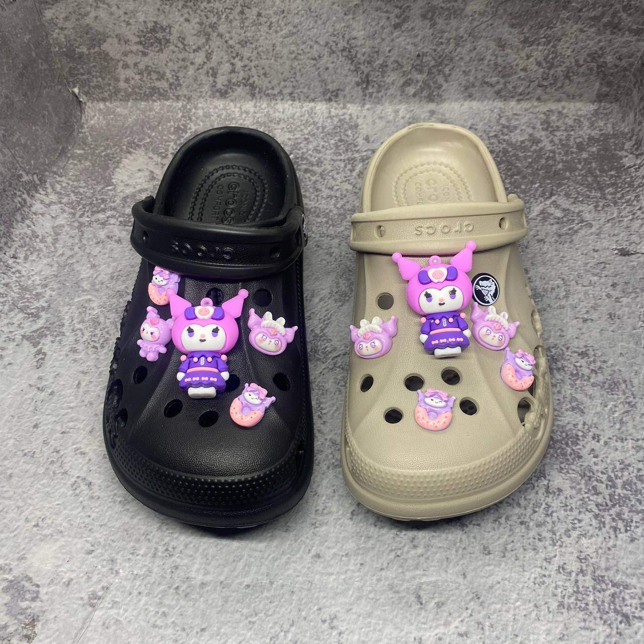 Sục Crocs Nữ ticker Kuro