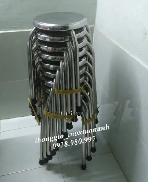 Ghế đẩu inox 304 GTA-10C304