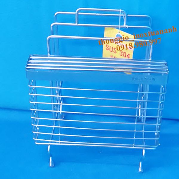 Kệ để dao thớt inox TA-01