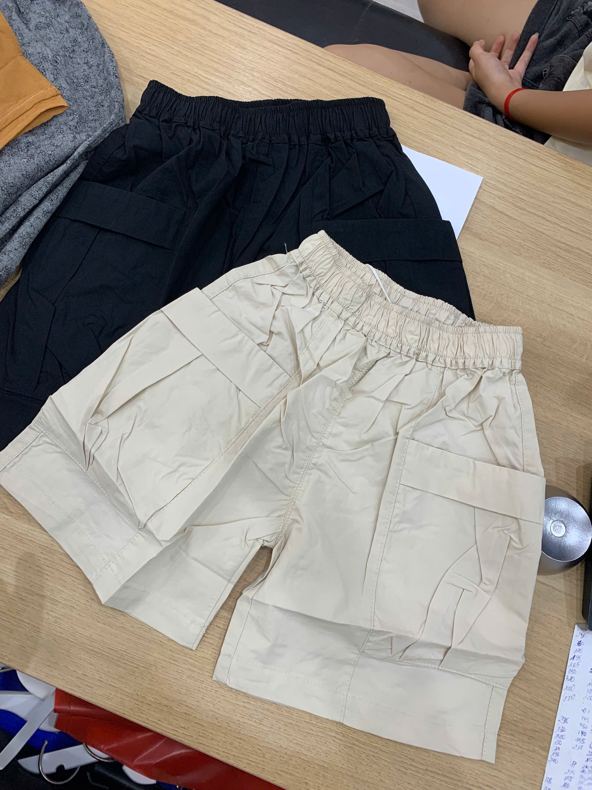 019 quần thô túi sườn