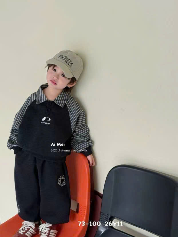26Y11 set bộ nỉ kẻ trai