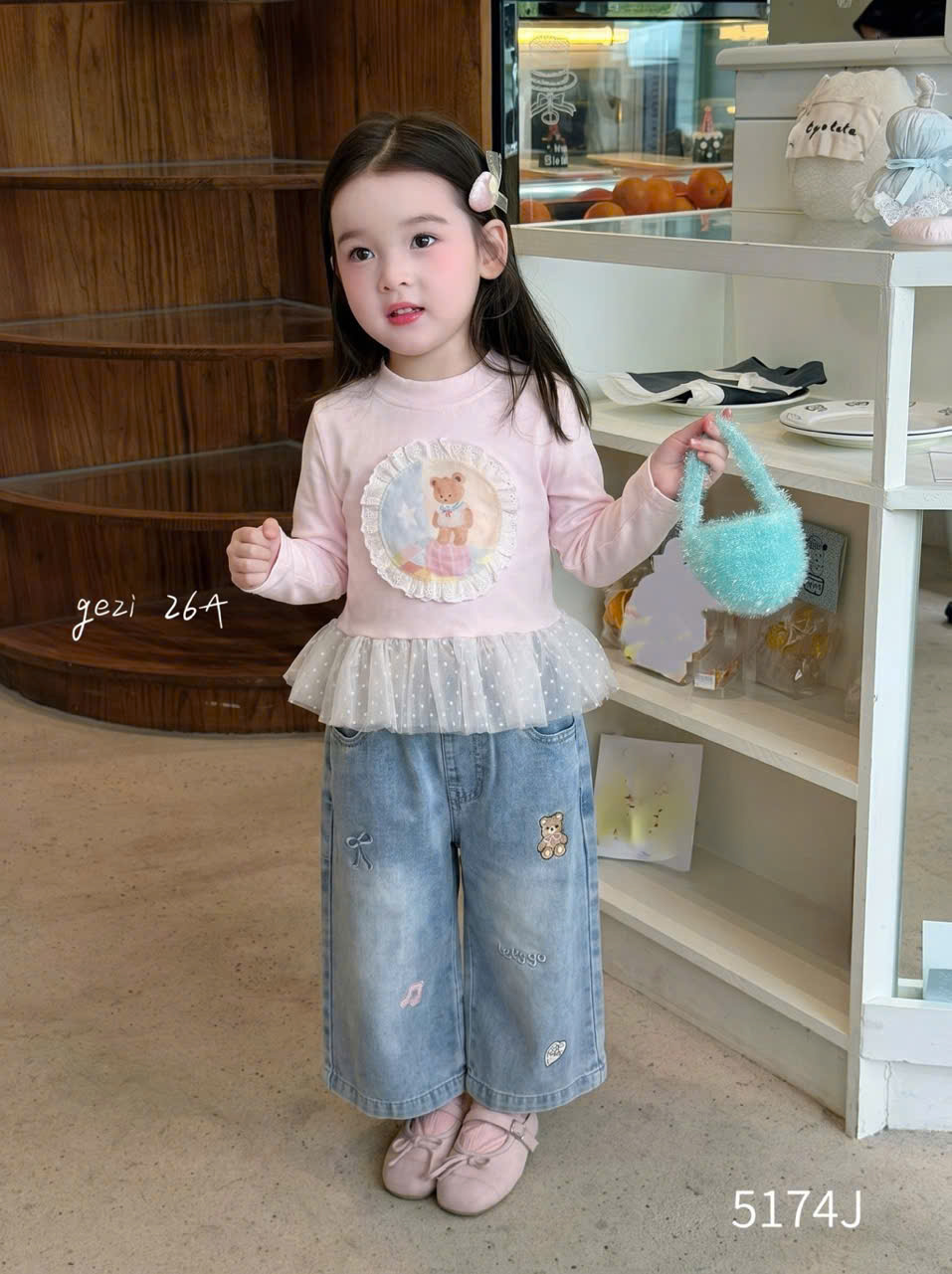 5174 áo điệu gái
