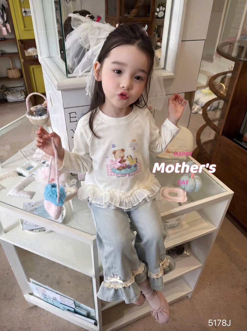 5178 áo be gấu ngựa