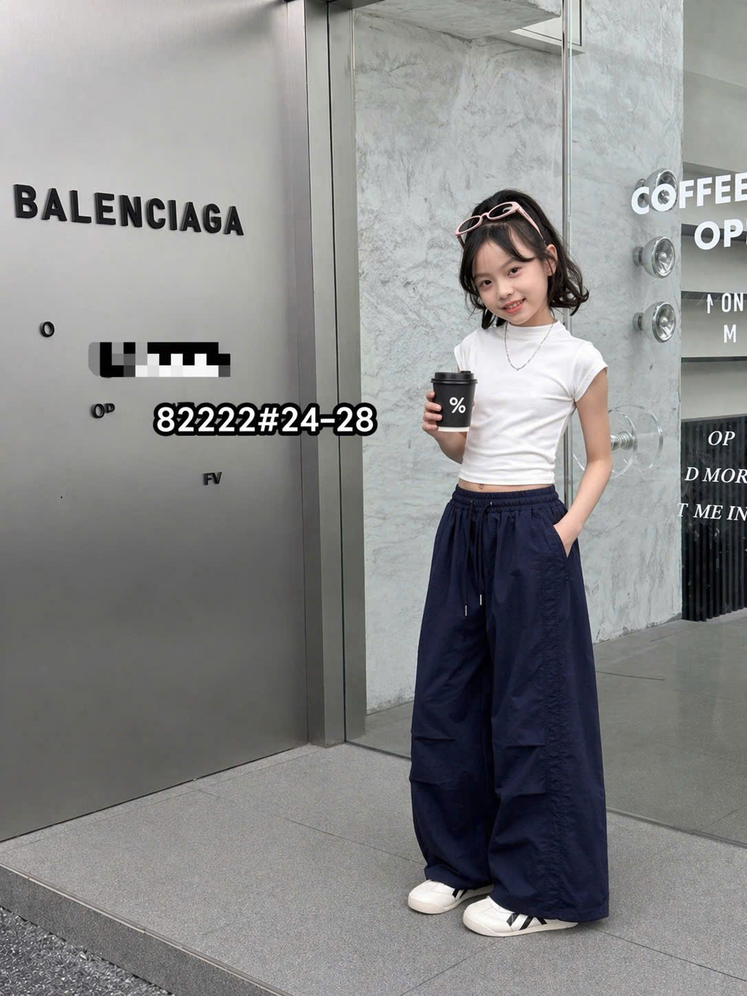 82222 quần than trơn gái