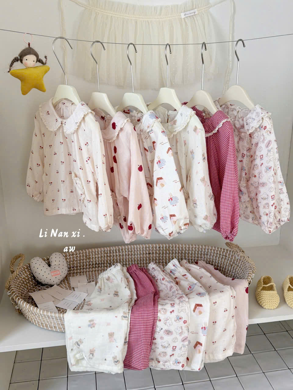 8258 set bộ cổ sen ren