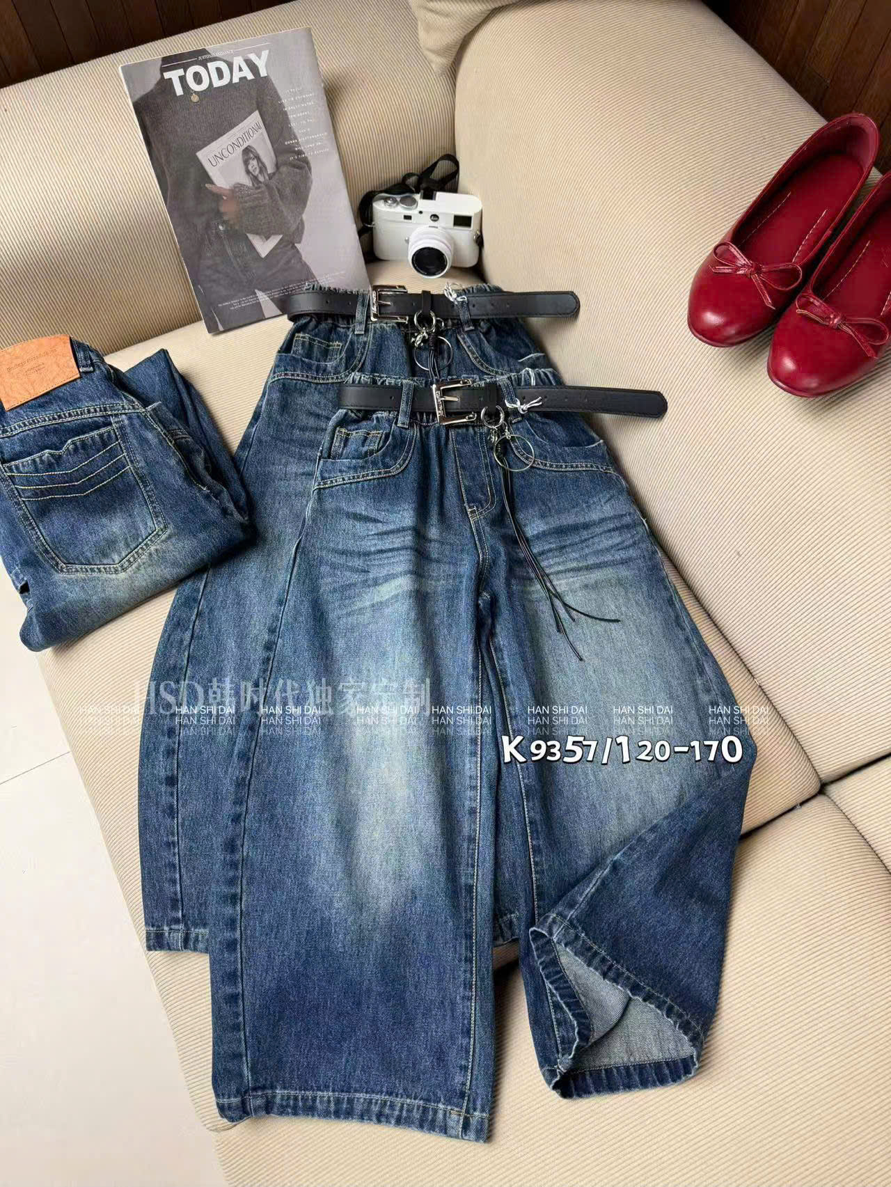 9357 quần bò CC gái