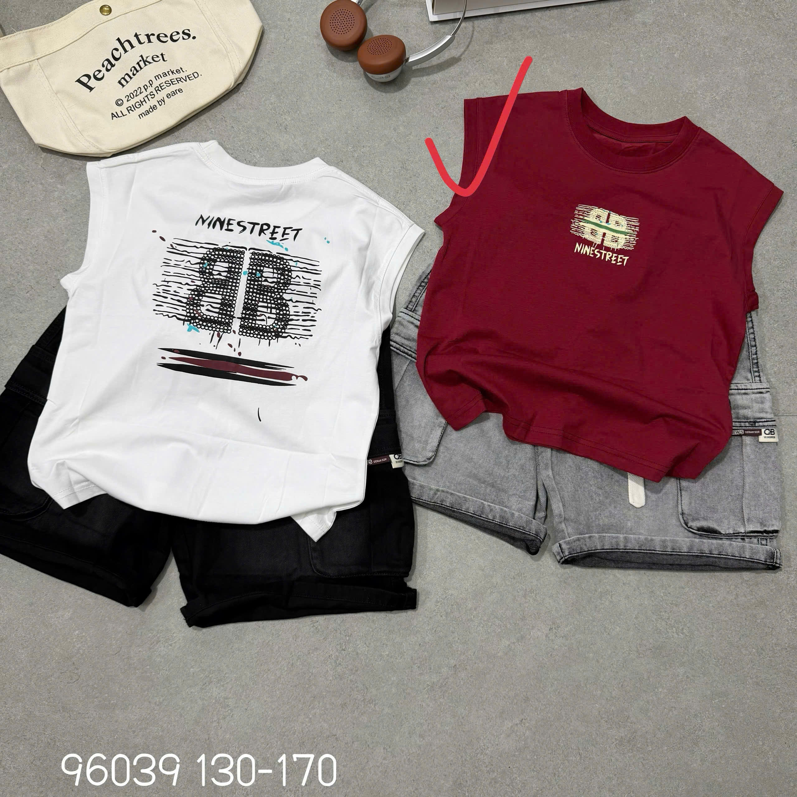 96039 áo 3 lỗ đỏ BB