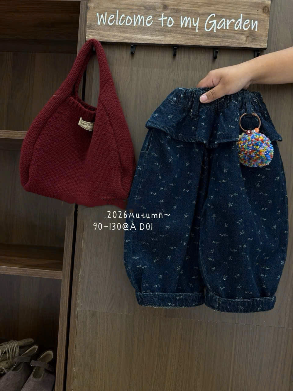 AD01 quần bò bèo cạp