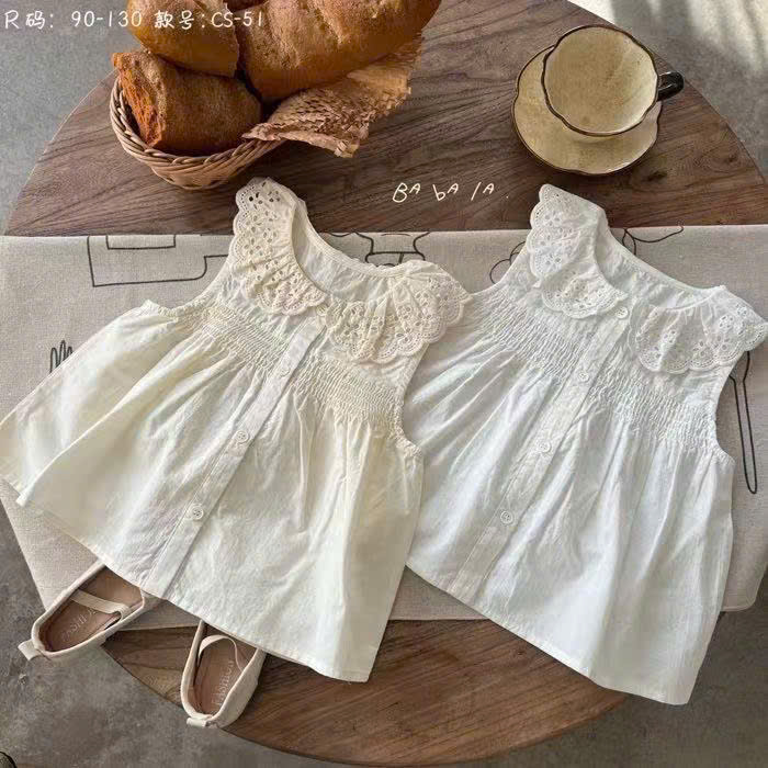 CS-51 áo thô 3 lỗ be