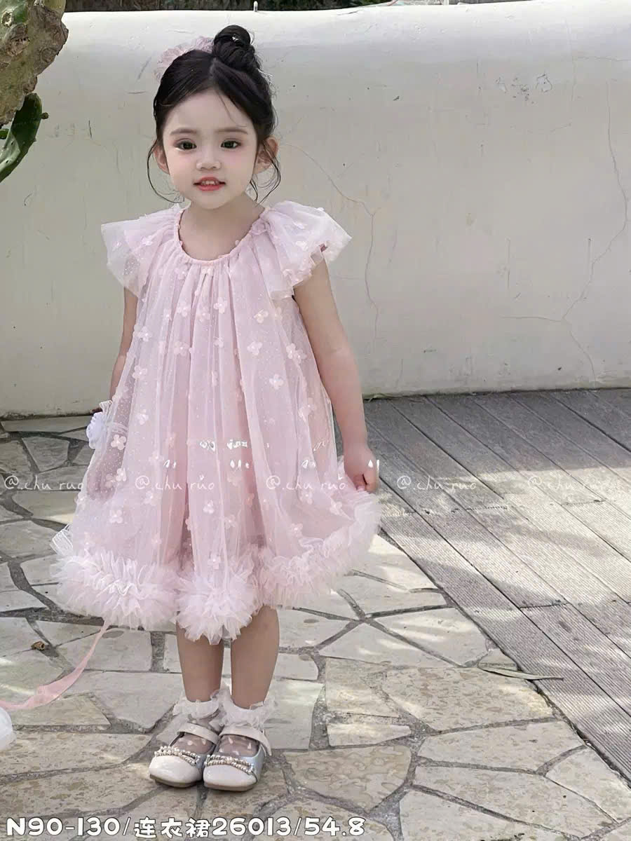 H26013 váy công chúa lấp lánh