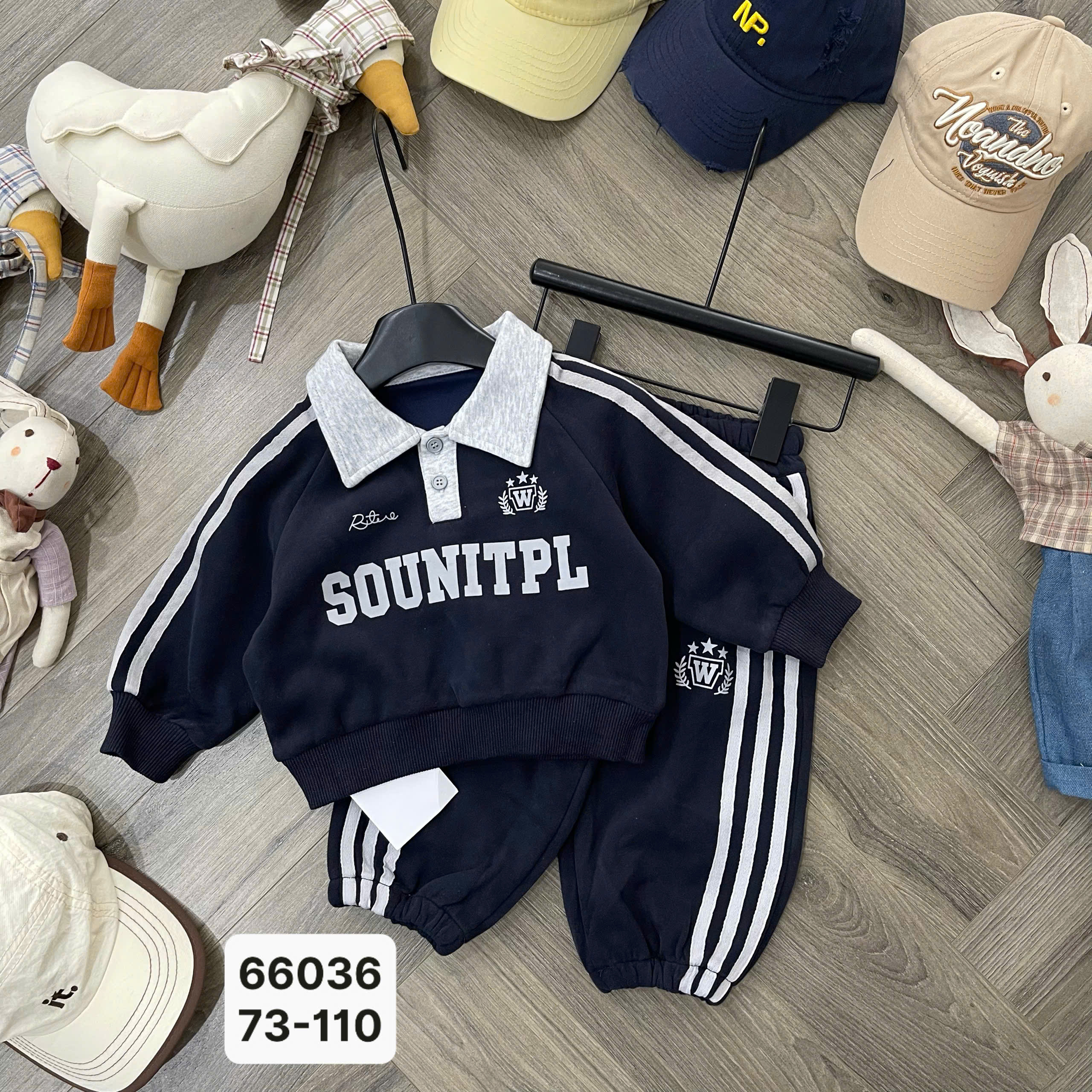 Set nỉ polo than 66036