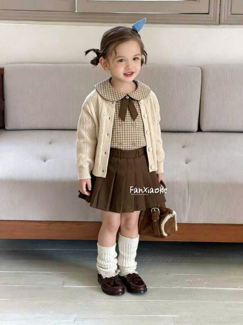Set váy 3ct nâu tây 26128