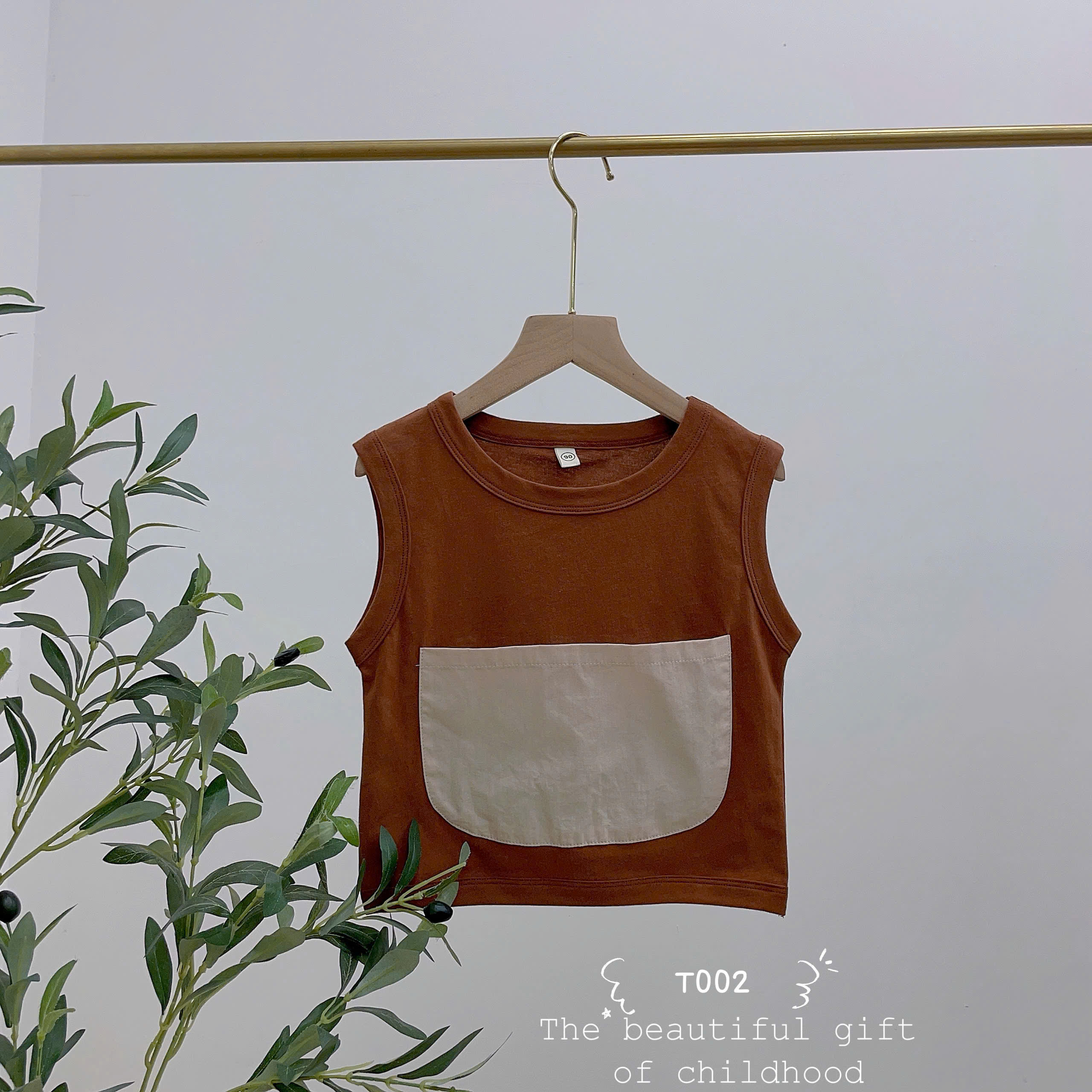 T002 áo 3 lỗ túi